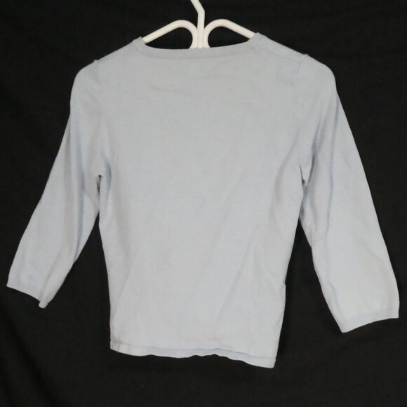 MEXX - Women | medium | Light Blue Button-Up V-Neck Cardigan - Picture 2 of 16